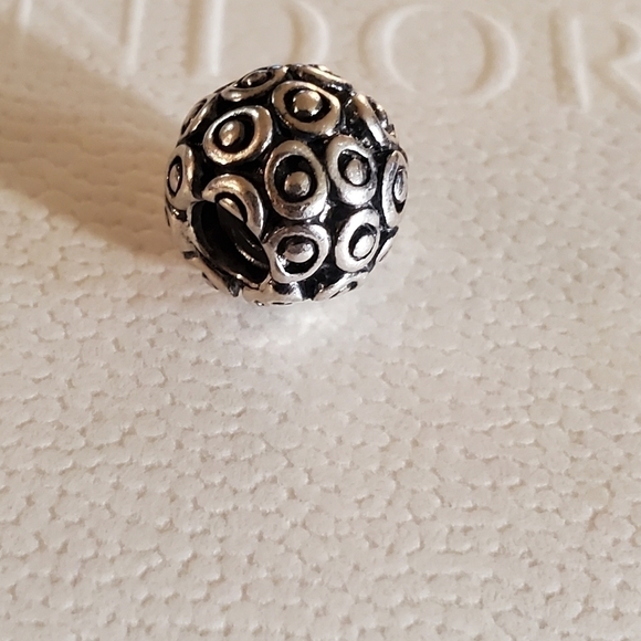 Pandora Retired Sterling Silver Celebration Designer Charm - Picture 5 of 11